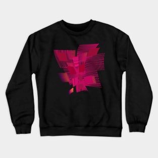 Red Squares Rising Crewneck Sweatshirt